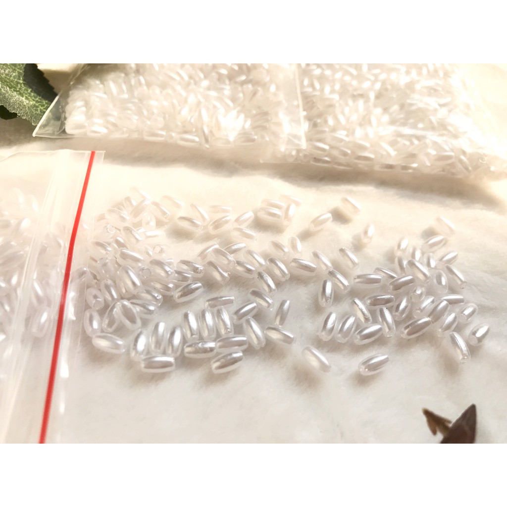Hạt Cườm Dài, Cườm Lúa 6mm