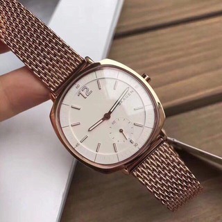 Đồng hồ skagen unisex size 38mm dây kim loại