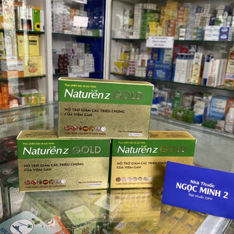 ✅ [Chính Hãng] Naturenz gold bảo vệ gan (hộp 30 viên ) Hỗ trợ giảm các triệu chứng viêm gan,giải độc gan,giúp bảo vệ gan