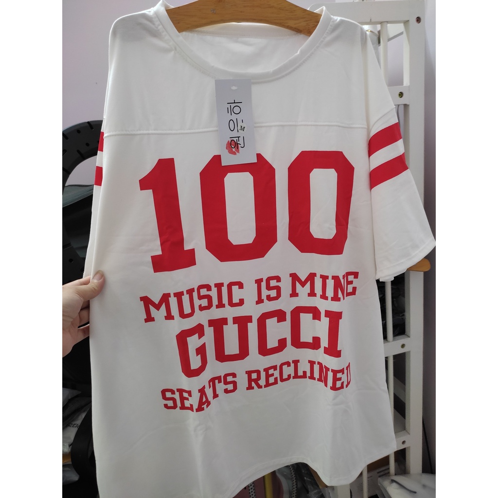 Áo form rộng Guci cho mẹ và bé