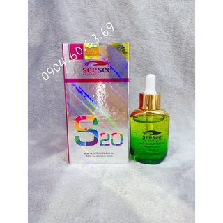 Serum seesee s20 dưỡng trắng da 30ml