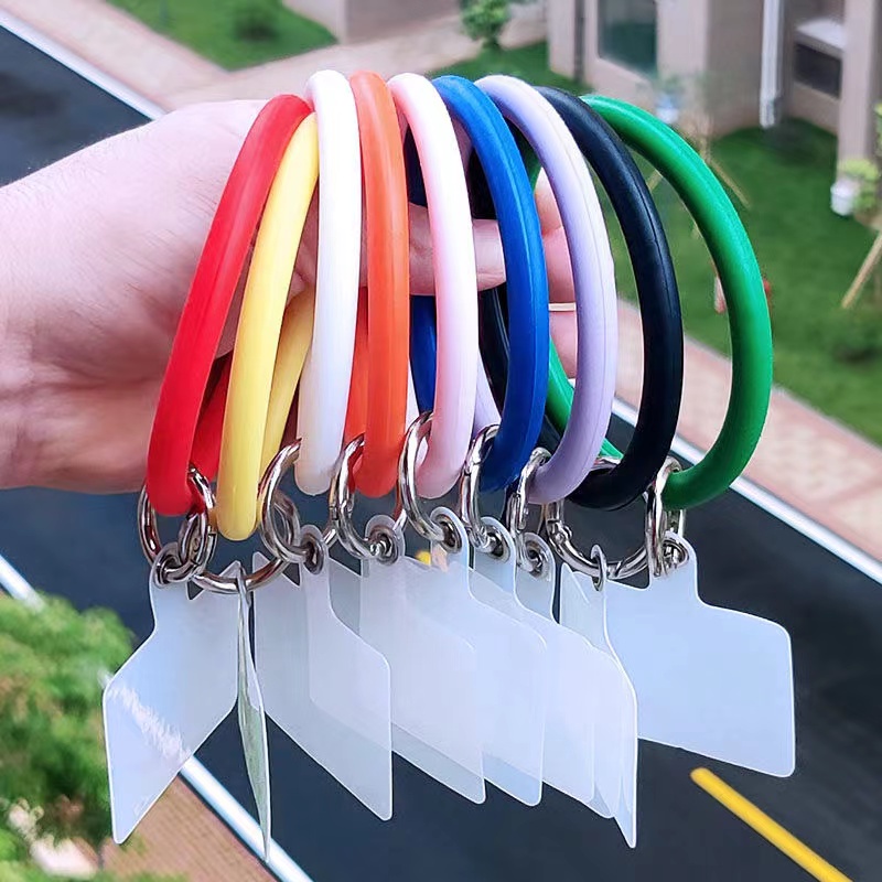 Vòng Đeo Tay Silicon Nhiều Màu Đa Năng Thời Trang Sáng Tạo Chống Rơi