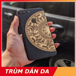 [DÁN DA] Miếng dán da IPhone 7 plus/ 8 plus-  Trống Đồng 2020