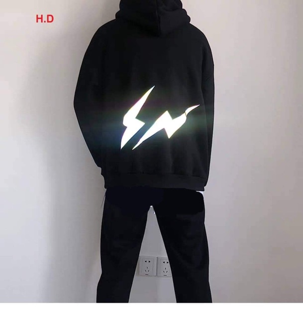 Áo hoodie tia sét phản quang HDN075 | BigBuy360 - bigbuy360.vn