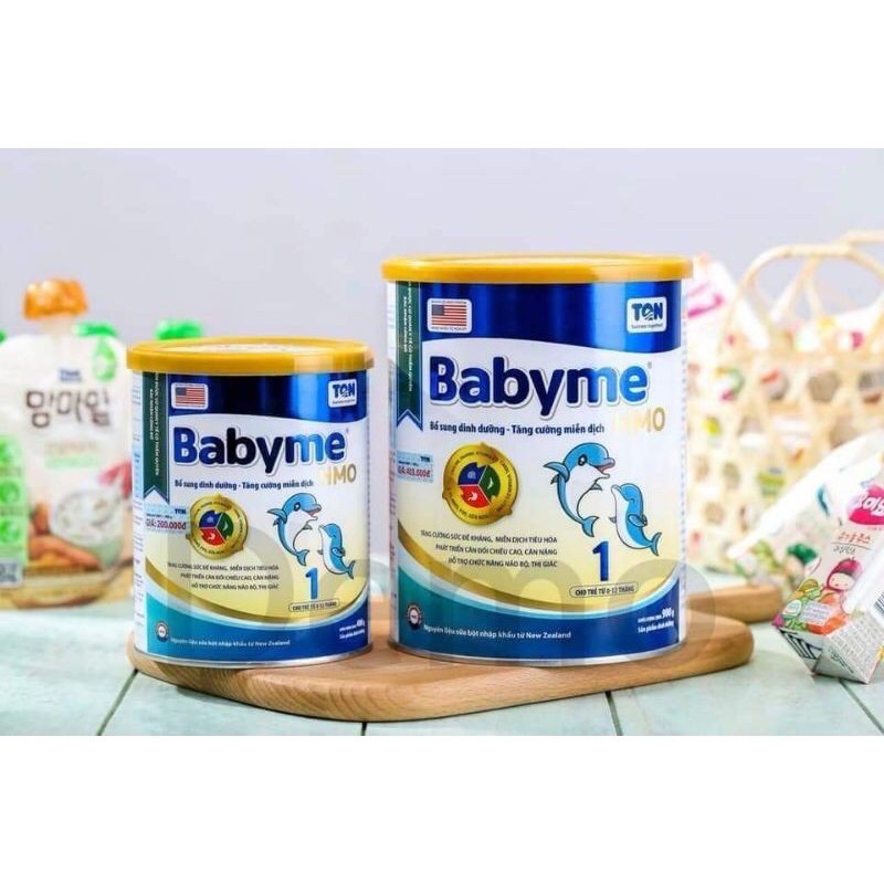 sữa babyme số 1 900g date mới