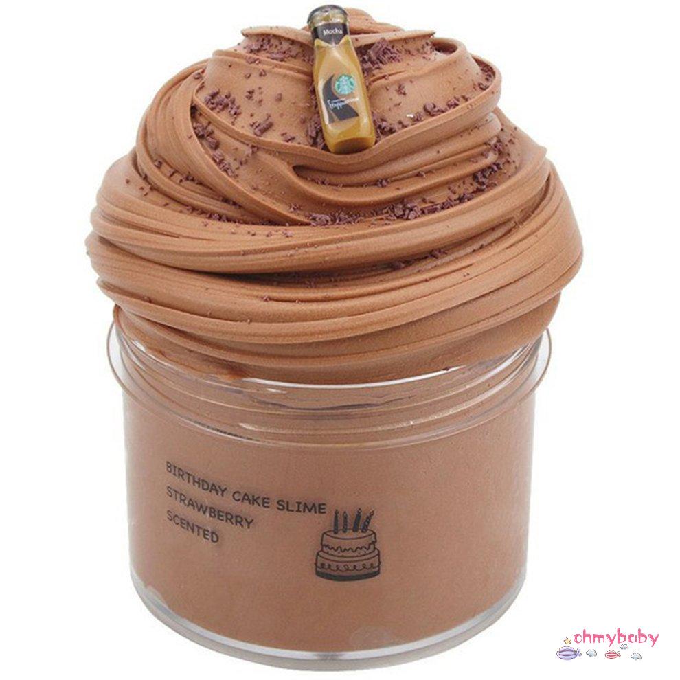 Diy Soft Fluffy Puff Cookies Cake Charms Keo dán Butter plasticine Clay [8/4]