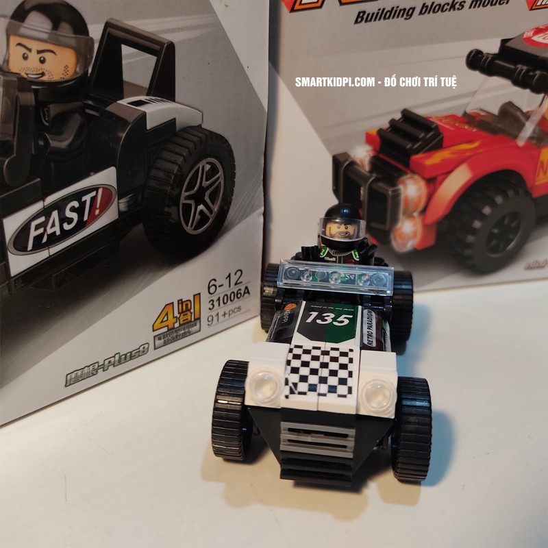 [ẢNH THẬT] LEGO XE THỂ THAO RACING 4 TRONG 1