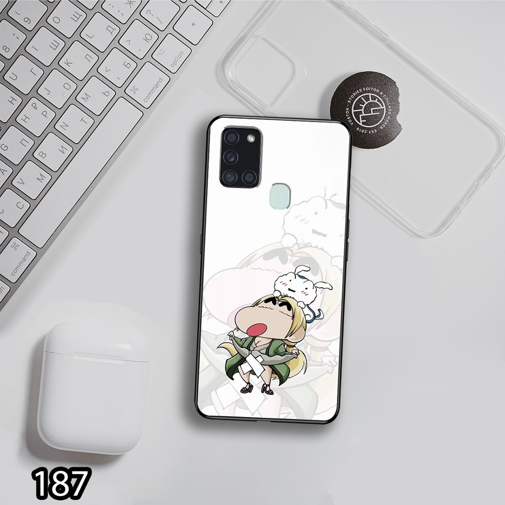 Ốp lưng Samsung A11/A21/A21S  in hình Logo cậu bé Shin siêu đẹp, độc, lạ_KINGSTORE.HN_Ốp SS A11/A21/A21S