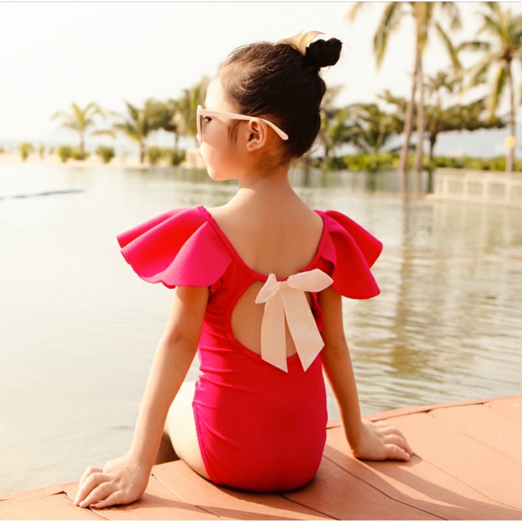 Đồ bộ bơi cho bé gái- Bộ bikini bé gái liền thân