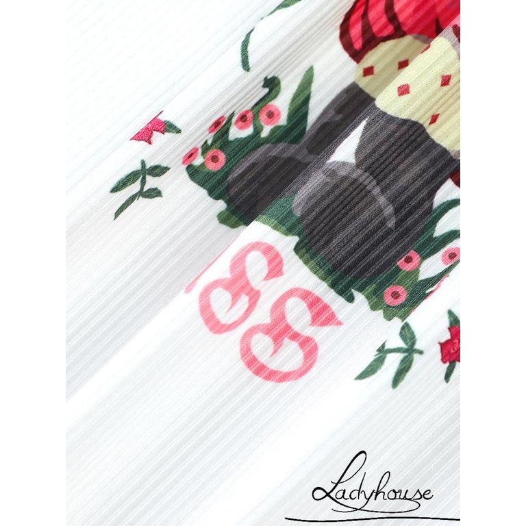 Áo Croptop Không Tay Cổ Thuyền In Họa Tiết Gấu Hoạt Hình Thời Trang Mùa Hè Cho Nữ