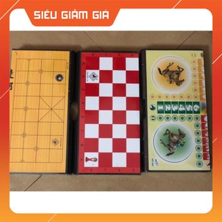 COMBO 3 BỘ CỜ VUA,TƯỚNG,CÁ NGỰA 100k