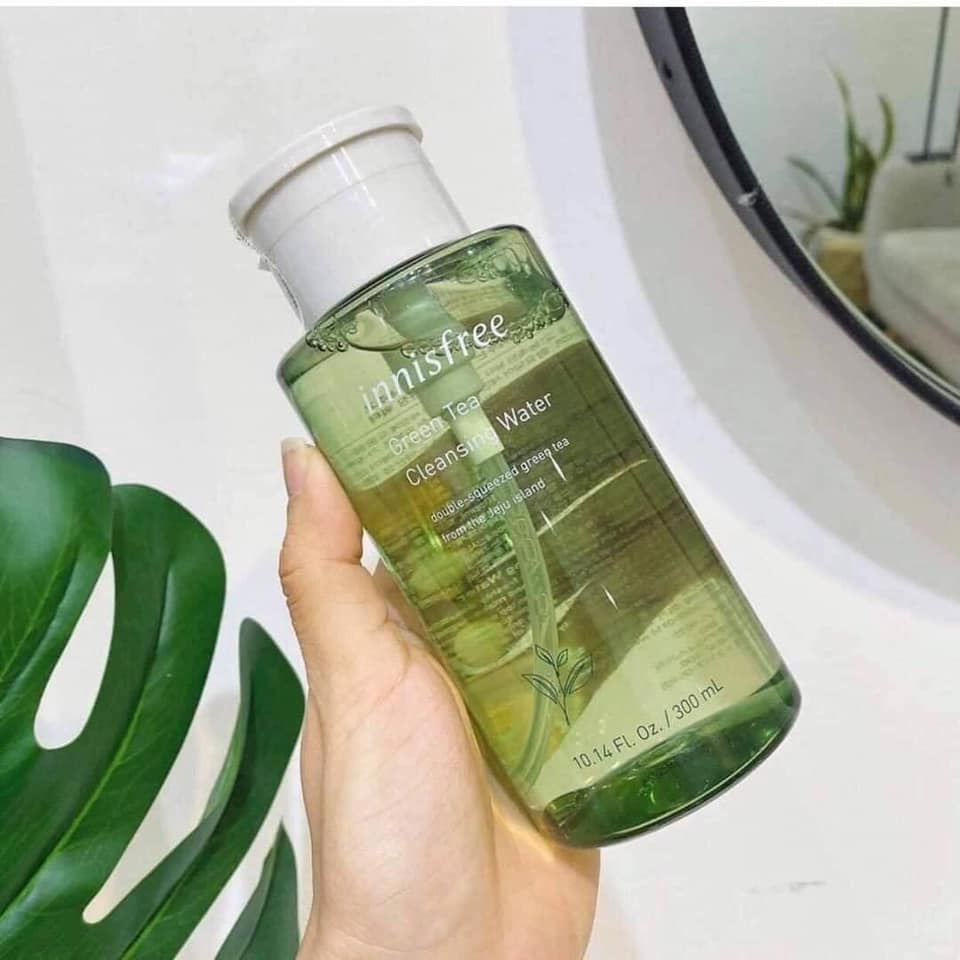 Nước Tẩy Trang Innisfree Green Tea 300ml, Nước tẩy trang Cho Da Dầu Mụn [CiCa Cosmetic]