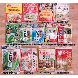 Tổng hợp hạt nêm Nhật Bản cho bé ăn dặm