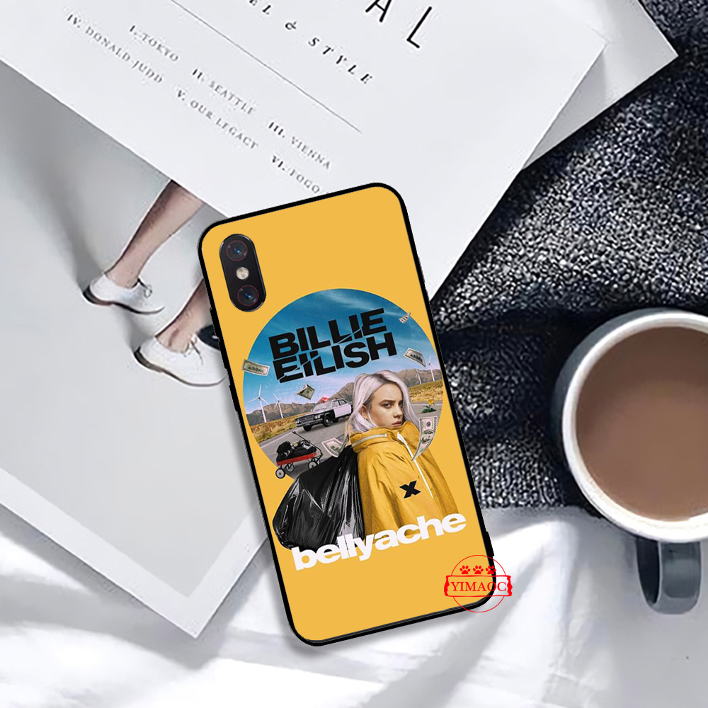 Xiaomi Mi 11i 11 Ultra Poco F3 Redmi K40 Note 9 10 Pro Max Soft Case 58C Billie Eilish Hot Music Singer