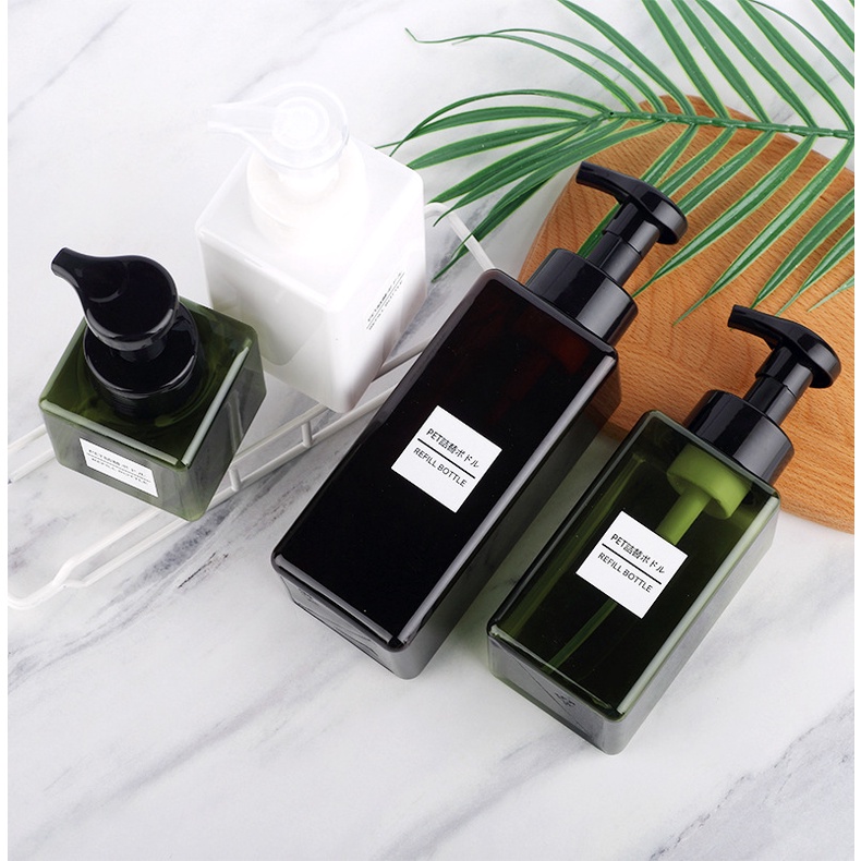 Set sticker, nhãn dán, tem dán chai lọ chiết nhiều size