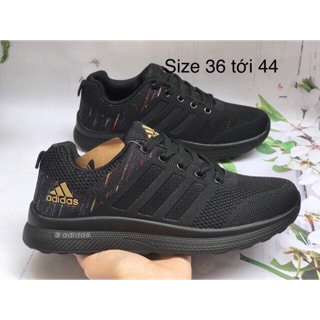 Giày thể thao nam nữ full đen