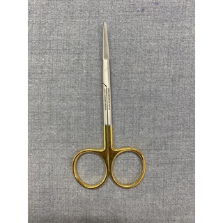 Kéo cắt chỉ cong tù 11cm chuôi mạ vàng