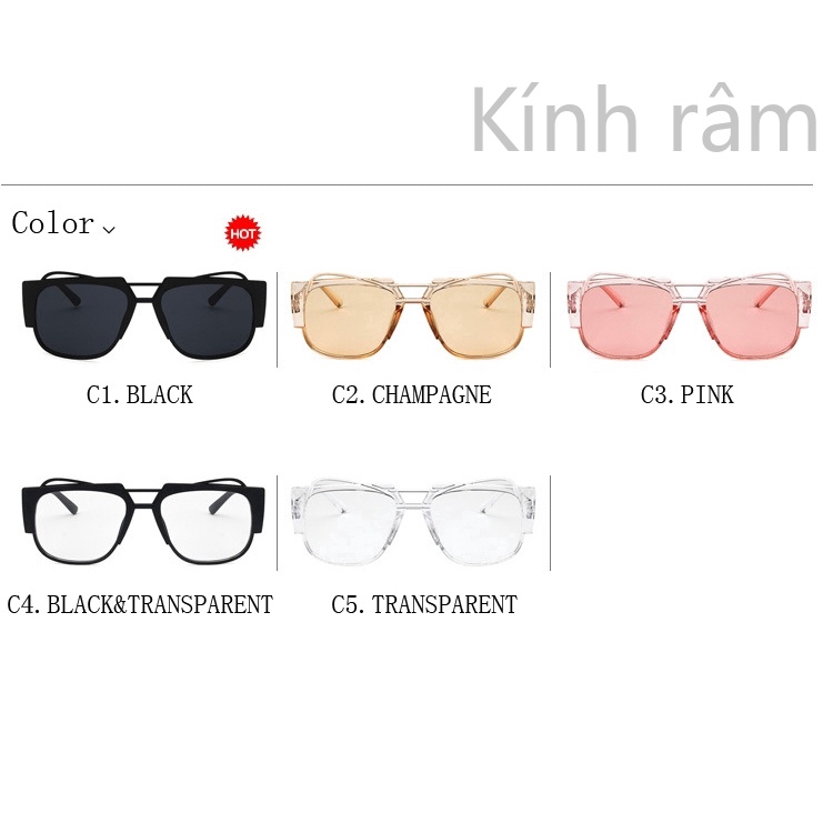 Kính gọng mắt mèo cá tính thời trang cho nữ