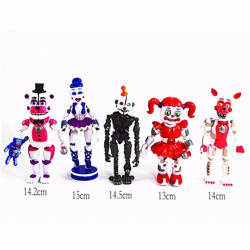 Mô Hình Nhân Vật FNAF 15cm FNAF Bằng PVC Đáng Yêu