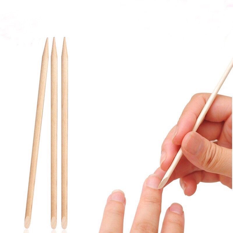 3 que cậy móng, que tháo móng tay giả, que làm nail