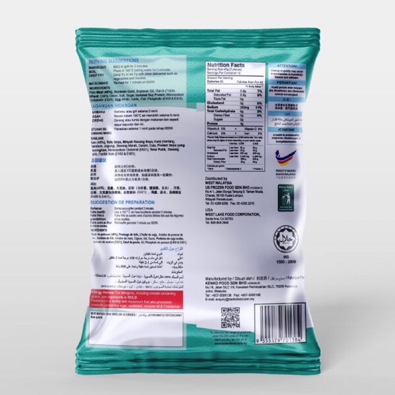 Đậu hủ hải sản Kenko.