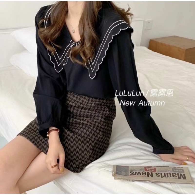 Sơ Mi bánh bèo Hàn Quốc | BigBuy360 - bigbuy360.vn