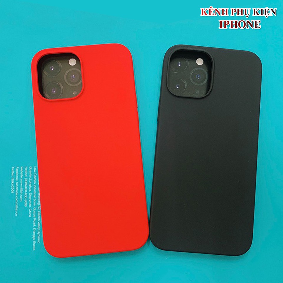 Ốp lưng Memumi TPU cho iPhone 12/ 12 Pro/ 12 Pro Max silicone màu Chống Bám Bẩn siêu mềm mịn Chính Hãng