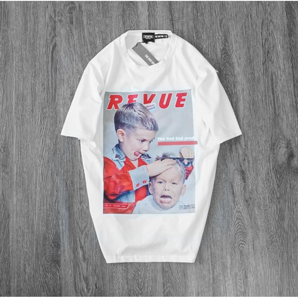 Áo thun tay lỡ REVUE MSW Town , áo phông T Shirt cotton nam nữ unisex | BigBuy360 - bigbuy360.vn