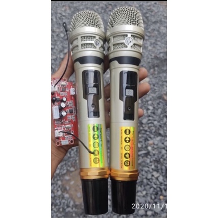 Micro Loa Kéo UGX21 UHF Kim Loại Nâng Cấp Củ Micro