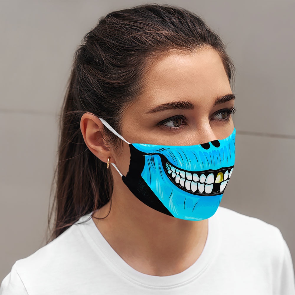 Khẩu trang vui nhộn hoạt hình thú cưng cute dễ thương cho bé Hình Vẽ DRAWN CARTWELL kháng khuẩn chất liệu vải mềm có thể