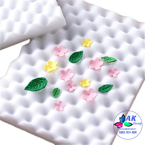 SET 2 TẤM XỐP HONG FONDANT/ĐẤT SÉT / 2600.072