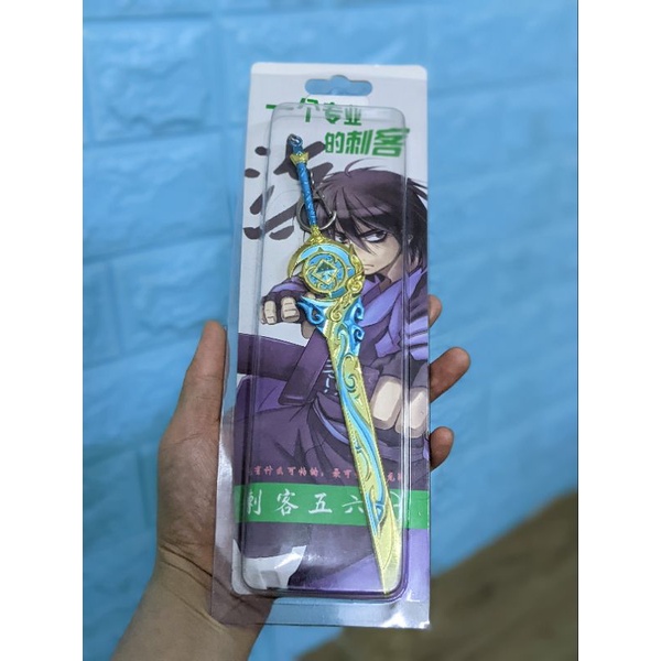 Mô Hình móc khoá trọng kjếm bán nguyệt Genshin Impact