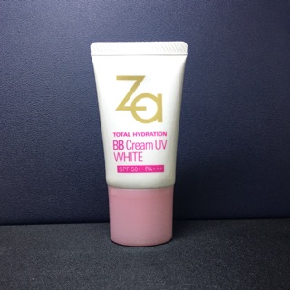 Kem BB trang điểm dưỡng trắng da chống nắng Za Total Hydration Bb Cream Uv White SPF 50 PA+++ 20g _ màu Bright