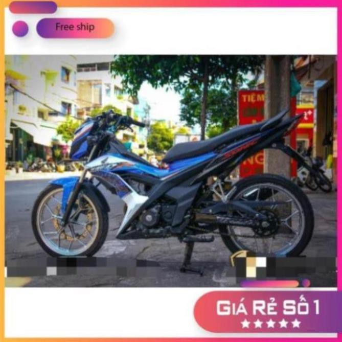 tem rời sonic 150 xanh