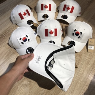 Nón Newera cờ Korea+Canada Nhập Auth xịn