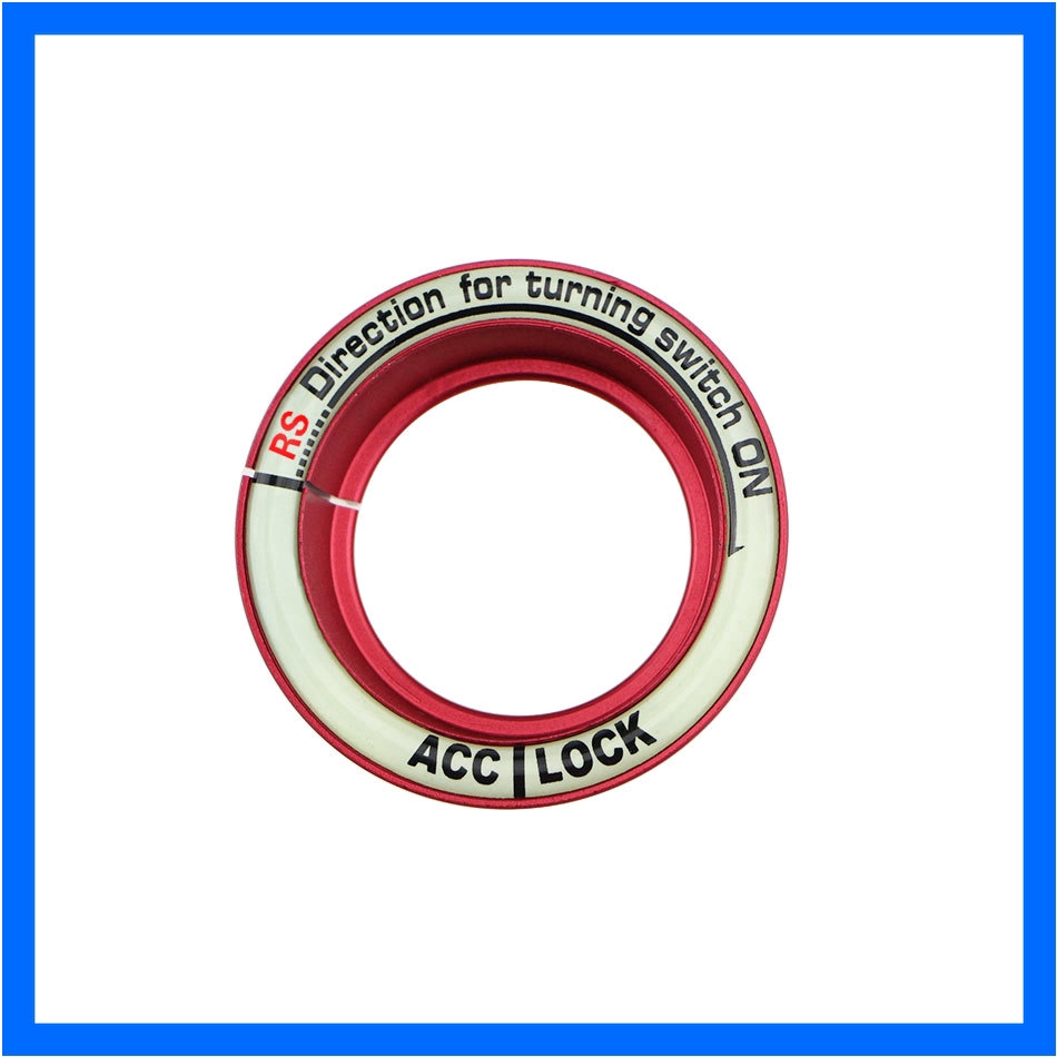 Vòng trang trí ổ cắm chìa khóa xe hơi nhiều màu sắc cho Ford Focus Everest Ranger Kuga 2012-2018 2019