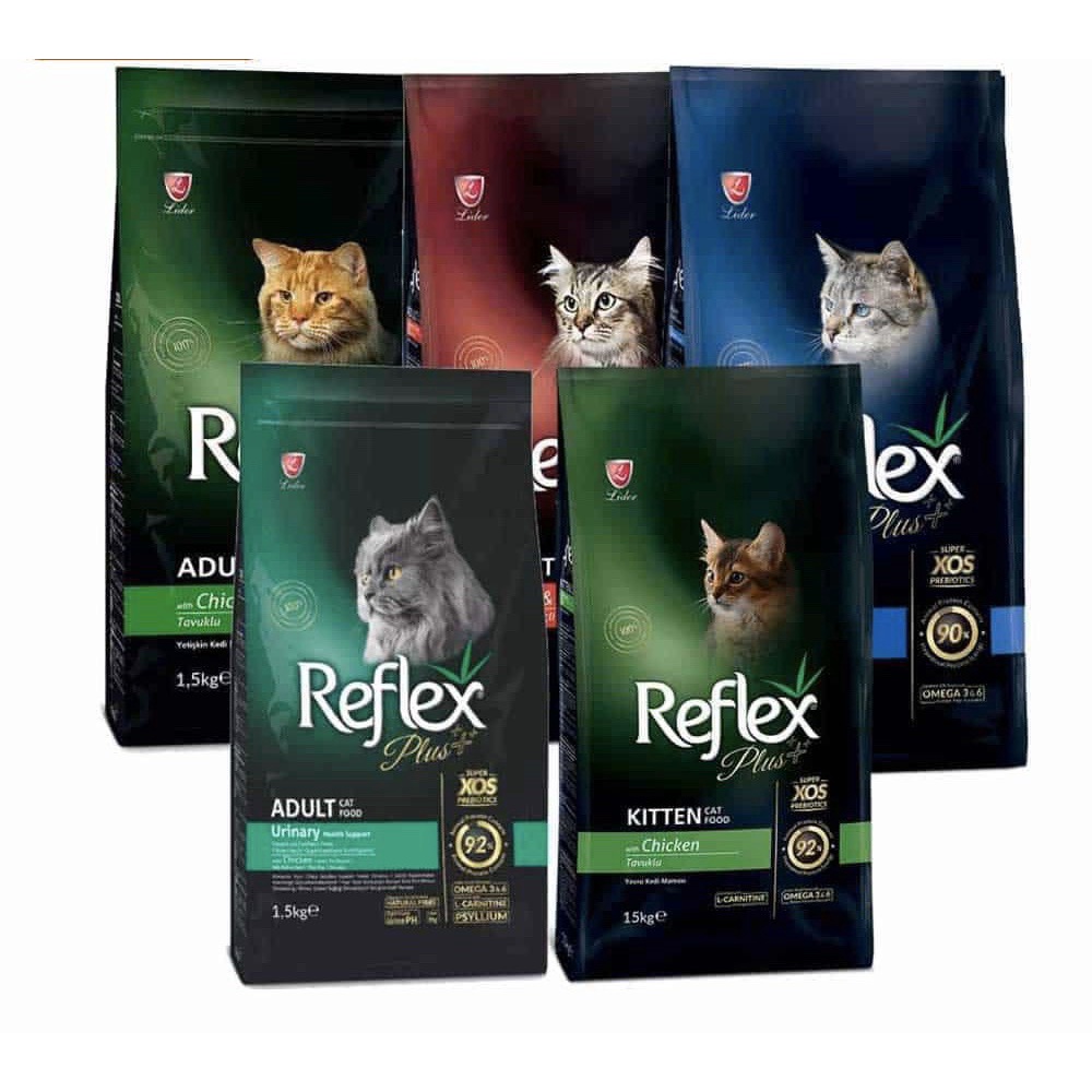 [RẺ NHẤT SHOPEE] Reflex 1.5kg - Thức ăn khô cho Mèo đến từ Thỗ Nhĩ Kỳ