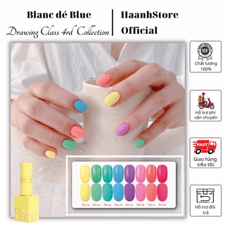 Blanc dé Blue Tách lẻ Set Sơn gel 2021 Drawing Class 4rd Collection, Sơn gel Hàn quốc Blanc de Blue chính hãng 9ml