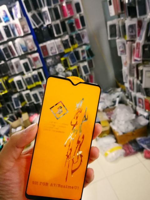 Cường lực 6D Oppo A7 FREESHIP Từ 50k Full màn Full keo Ôm màn 2.5D cao cấp ( tặng keo mép giấy lấy bụi )