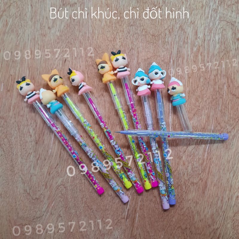 Bút chì khúc hình cute,chì đốt ZC 203.