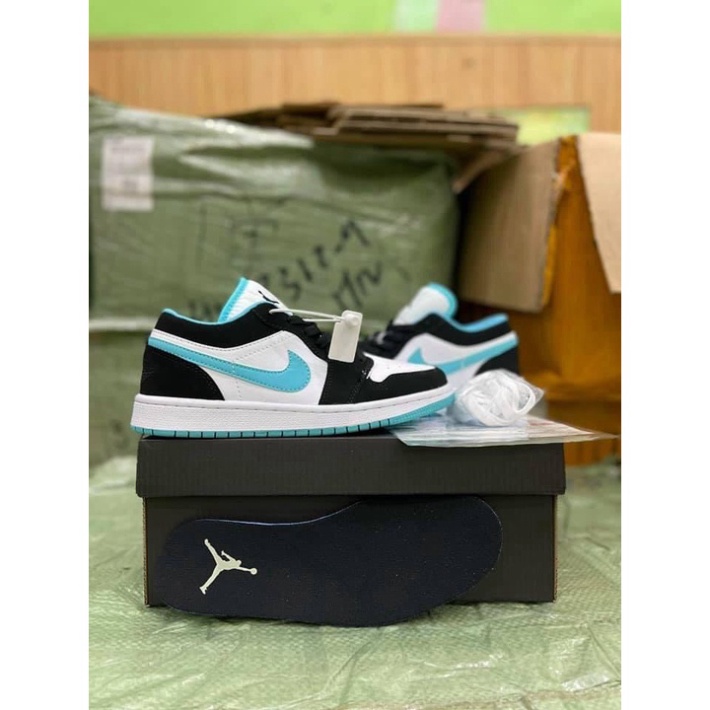 (Full box + Bill) Giày Jordan Cổ Thấp Nam Nữ, Giày Sneaker JD1 Xanh Ngọc Cổ Thấp Thời Trang Cao Cấp Hottrend 2022 | WebRaoVat - webraovat.net.vn