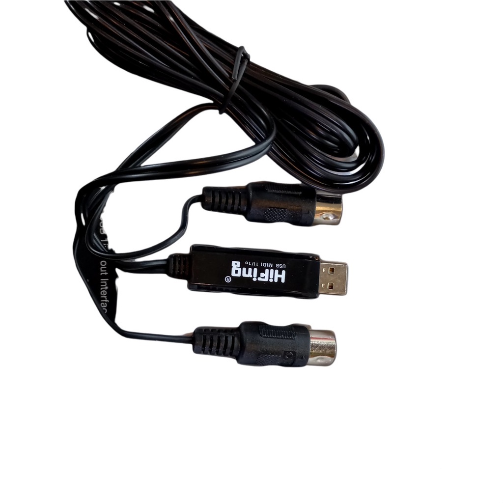 Dây cáp kết nối truyền tín hiệu Midi to USB Cable
