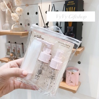 [ẢNH THẬT] Bộ chiết mỹ phẩm chai lọ du lịch mini được chọn màu