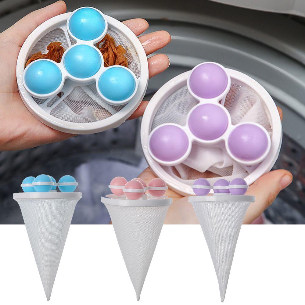 YOLA Bóng Giặt Đồ YOLA Nâng Cấp Bằng Bọt Biển|Bóng Nổi Lọc Làm Sạch Đồ Dùng Gia Dụng