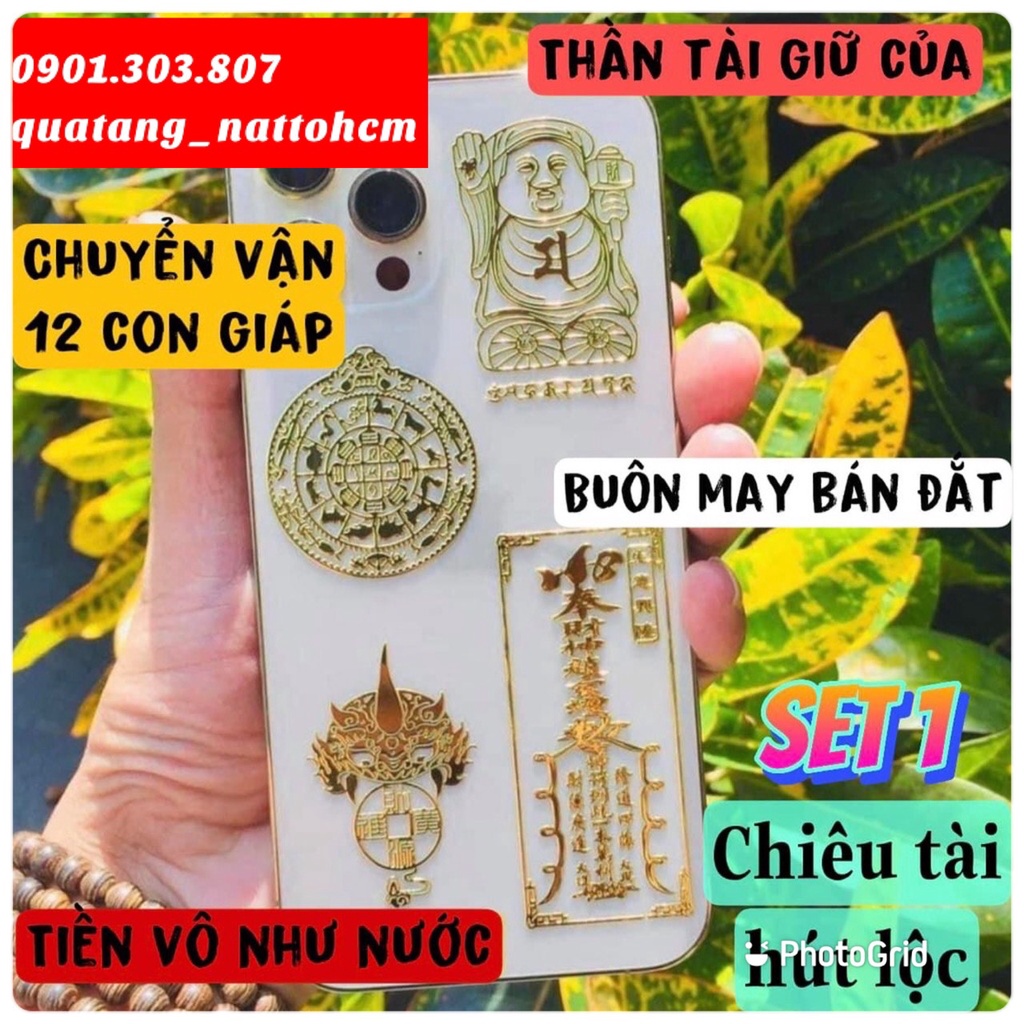 Combo 4 miếng dán mặt lưng điện thoại nhỏ gọn. Phù hợp các dòng điện thoại, đẹp lung linh