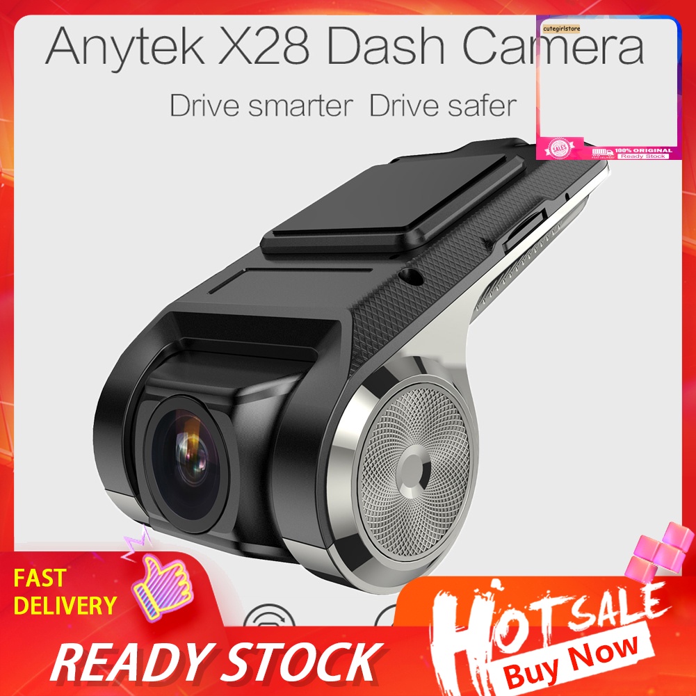 Camera Hành Trình Qcdz_Tek X28 1080p Fhd Wifi Adas G-Sensor Cho Xe Hơi