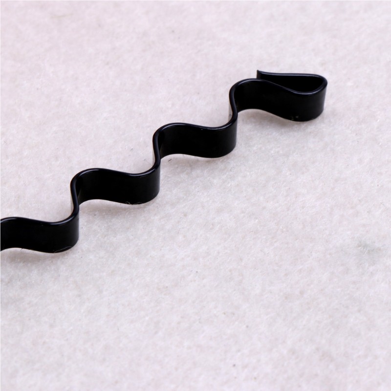 Cài tóc gợn sóng màu đen thời trang dành cho nữ