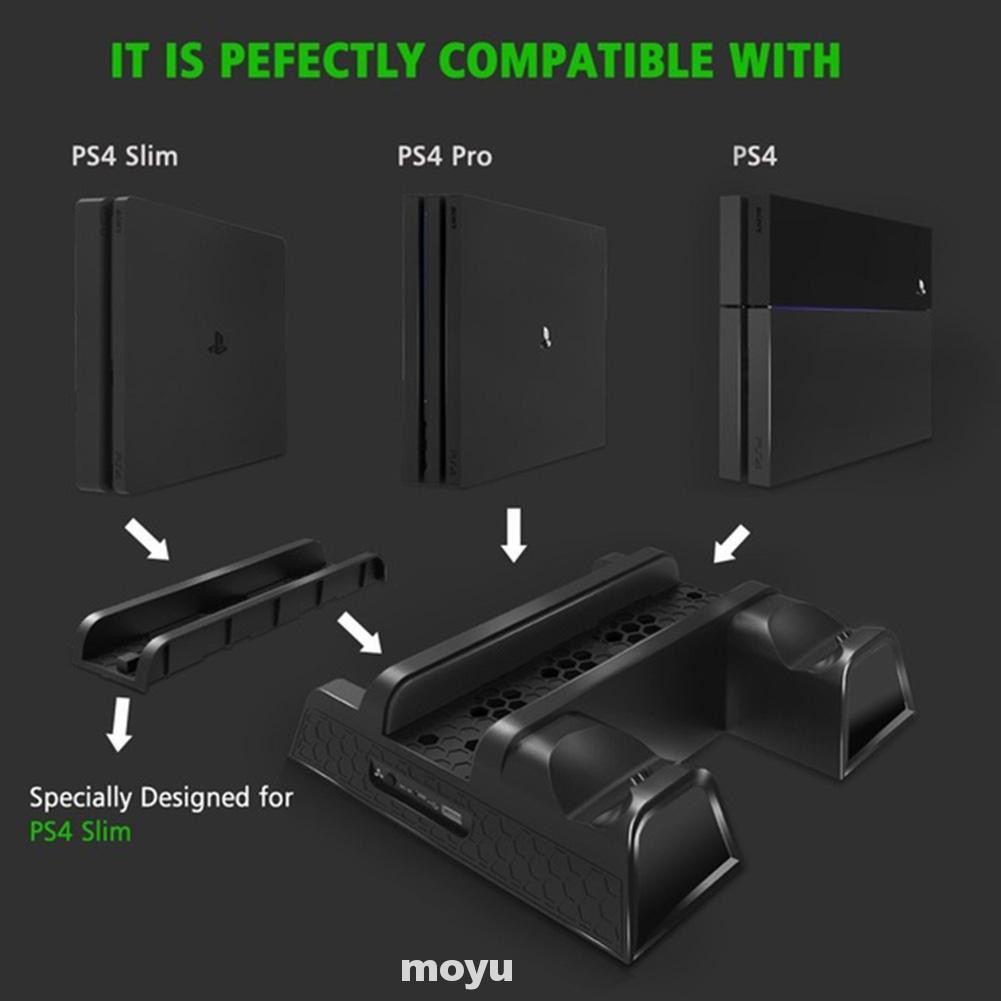 Quạt Tản Nhiệt 12 Ngăn Đa Năng Cho Ps4 Slim