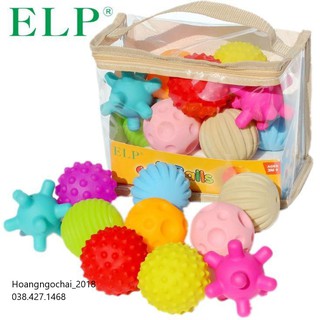 Set 10 bóng mềm kích thích giác quan cho trẻ từ 0+ – Sensory ball