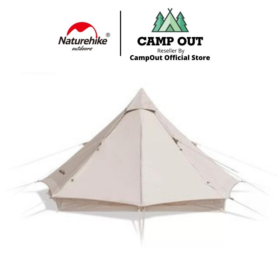 Lều căm trại cao cấp GLAMPING NATUREHIKE NH20ZP004 dành cho 3-4 người Campoutvn A402